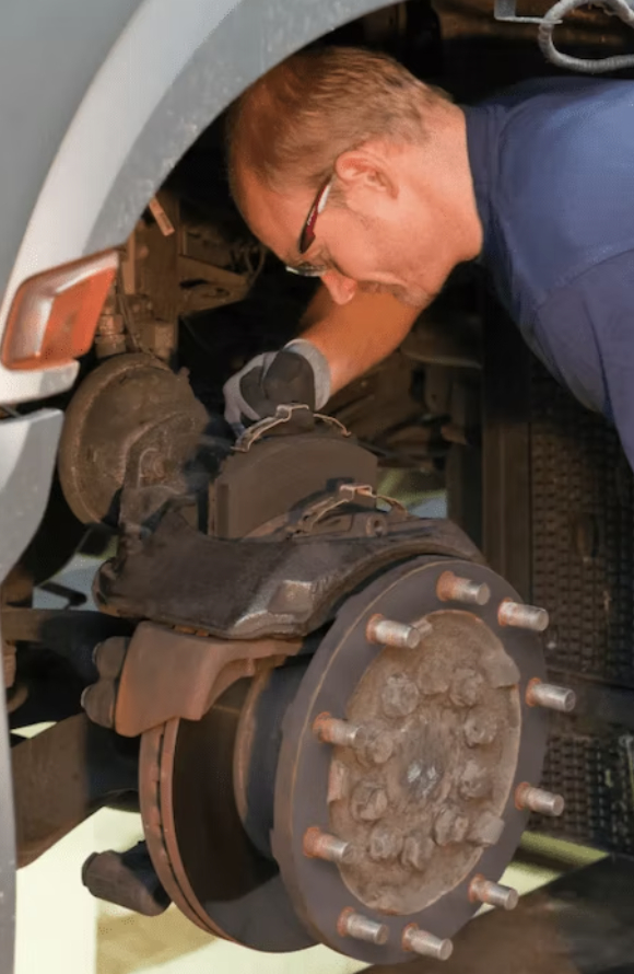 this image shows mobile truck repair services in Bryan, TX